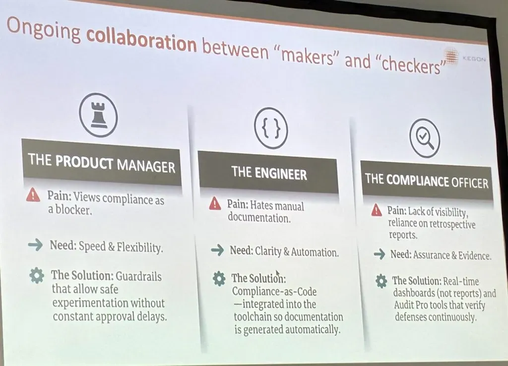 Maker-Checker-Modell: Zusammenarbeit zwischen Entwicklern und Compliance Officers statt Gegeneinander