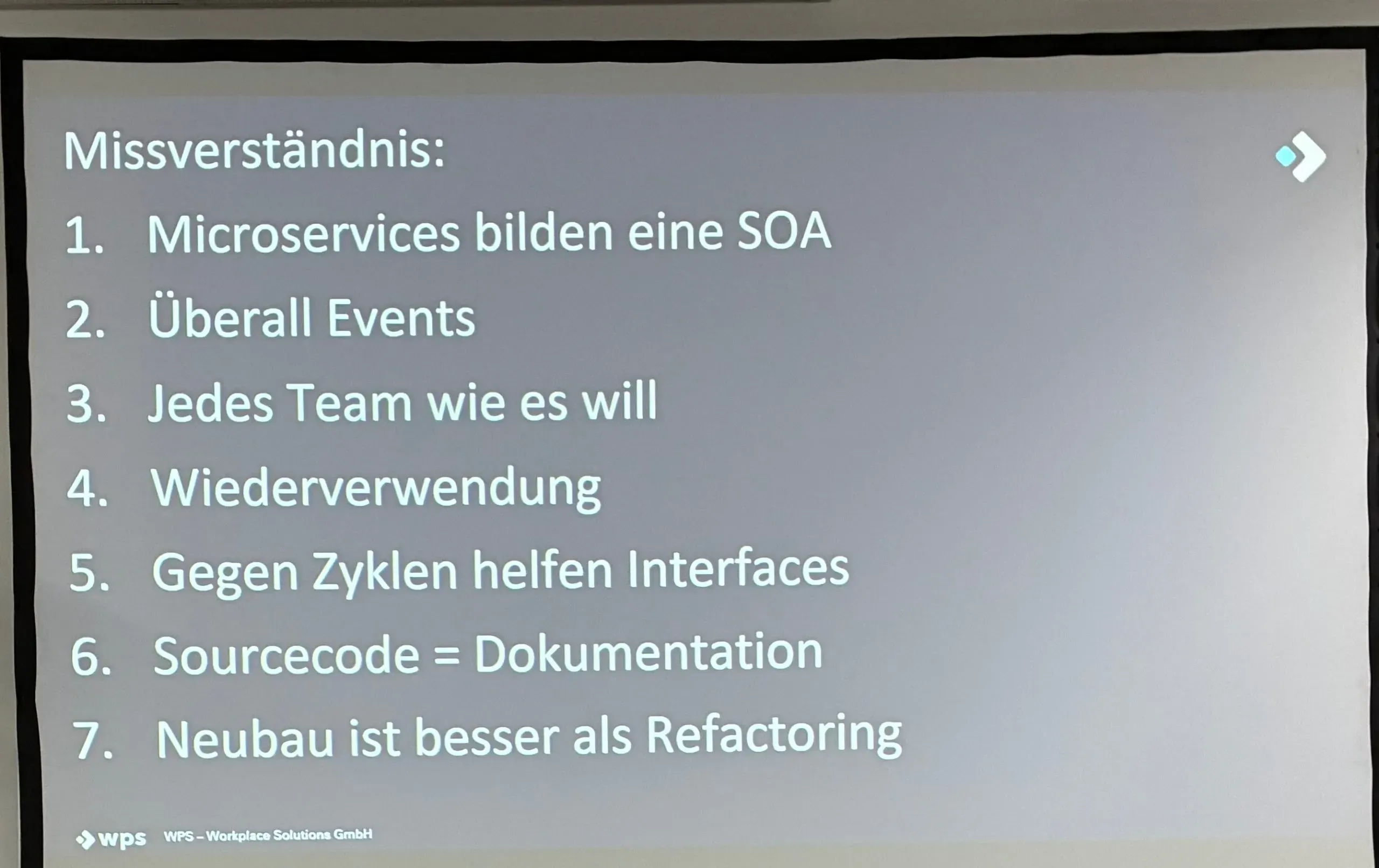 Gängige Missverständnisse zur Softwarearchitektur
