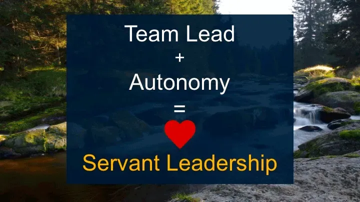 Booking.coms Erkenntnis: autonome Teams, aber mit einer dienenden Teamleitung (Servant Leadership)