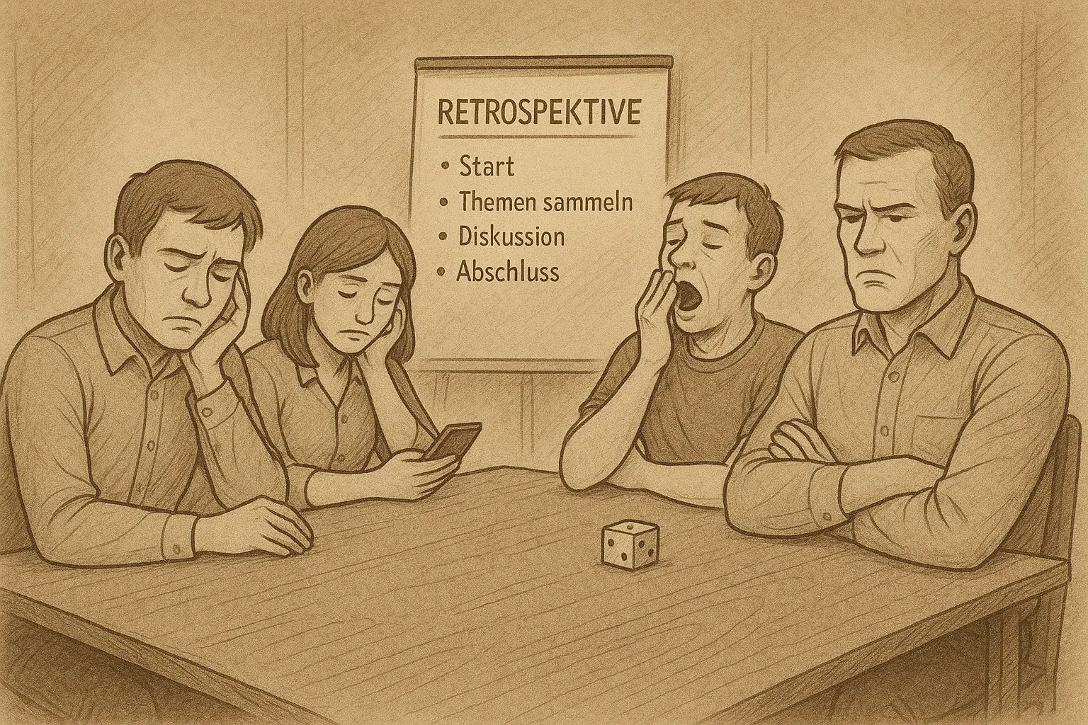 Retros nach Schema F – Monotonie im Ablauf