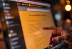 blog image accessibility article - axe dev tools